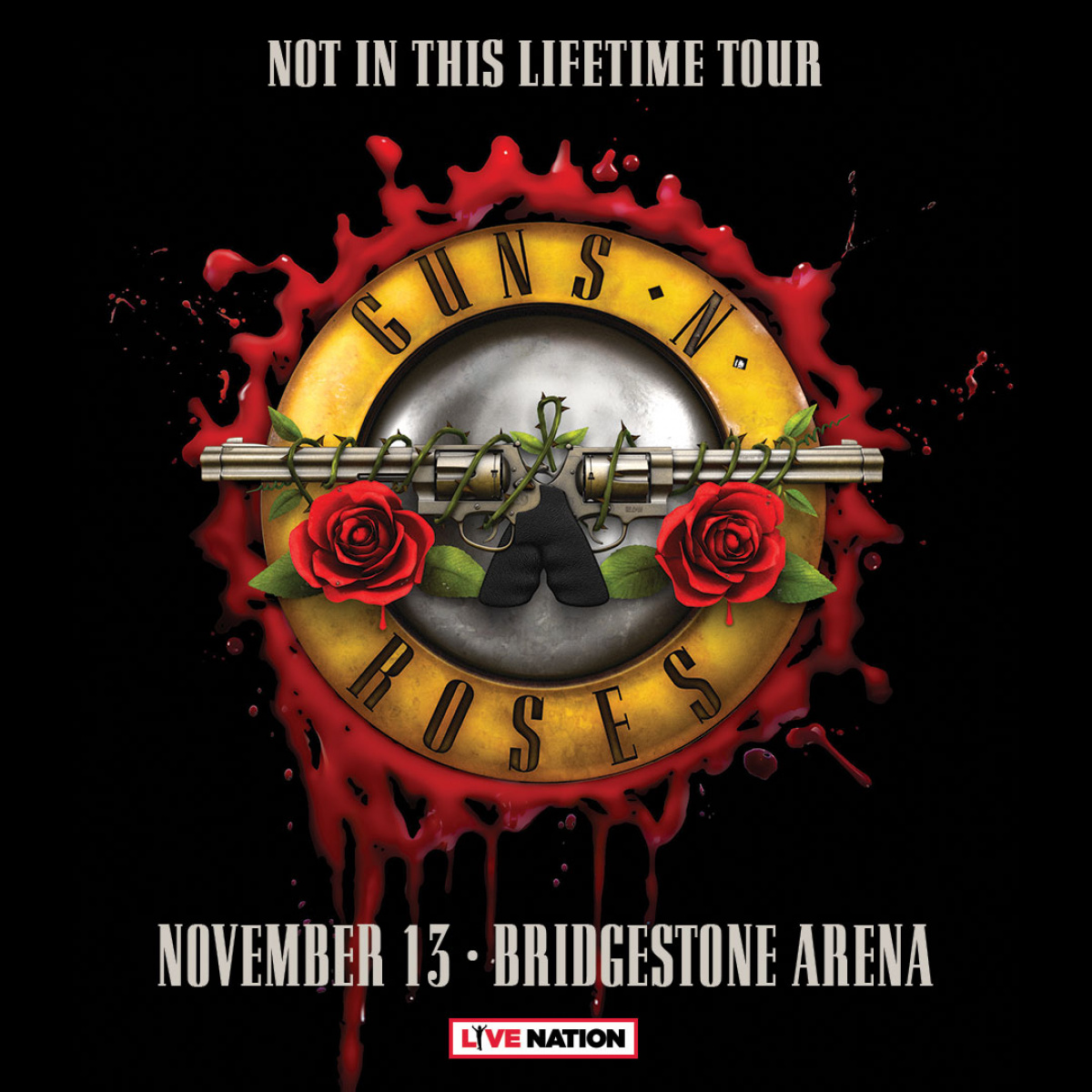 Guns N' Roses LIVE at Bridgestone Arena